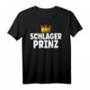 Schlagerparty Männer Schlager Prinz T-Shirt - Lustiges Festival Outfit & Geschenk für Schlagerfans
