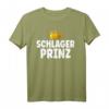 Schlagerparty Männer Schlager Prinz T-Shirt - Lustiges Festival Outfit & Geschenk für Schlagerfans