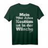 70er Jahre Kostüm T-Shirt mit Wäsche-Spruch - Retro Outfit für Motto Partys, Karneval & Jecken