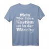 70er Jahre Kostüm T-Shirt mit Wäsche-Spruch - Retro Outfit für Motto Partys, Karneval & Jecken