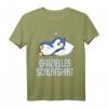 Offizielles Pinguin Schlafshirt mit lustigem Spruch – Perfektes Geschenk für Pinguin Fans, Teenager & zum HapPanda
