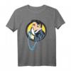 Elvis Presley Offiziell Lizenzierter Vintage Circle T-Shirt – Klassisches Retro-Design für Elvis Fans