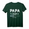 Herren Werdender Papa 2024 Loading - Schwangerschaft Verkündung T-Shirt für Vatertag & Babyparty