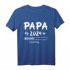 Herren Werdender Papa 2024 Loading - Schwangerschaft Verkündung T-Shirt für Vatertag & Babyparty