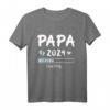 Herren Werdender Papa 2024 Loading - Schwangerschaft Verkündung T-Shirt für Vatertag & Babyparty