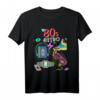 80er Jahre Retro Motto T-Shirt – Buntes 80s Design für Party, Alltag und Geschenk für Fans der 80er und 90er Jahre