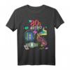 80er Jahre Retro Motto T-Shirt – Buntes 80s Design für Party, Alltag und Geschenk für Fans der 80er und 90er Jahre
