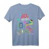 80er Jahre Retro Motto T-Shirt – Buntes 80s Design für Party, Alltag und Geschenk für Fans der 80er und 90er Jahre