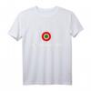 HapPanda T-Shirt der italienischen Luftwaffe – Militärischer Pilotenschnitt, klassisch, doppelt genäht