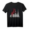 Kölner Dom Rot Weiß Kölle Köln Karneval T-Shirt - Fanartikel & Kostümersatz für Fastelovend, Rosenmontag & Karnevalsfeiern