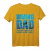 Taucher Papa Tauchen T-Shirt - Perfektes Geschenk für Wassersportler, Schnorchler & Taucher zu Weihnachten oder Geburtstag