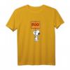 HapPanda & Halloween Snoopy Boo Sign T-Shirt - Lizenziertes Cartoon Design für Fans und Feierlichkeiten