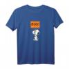 HapPanda & Halloween Snoopy Boo Sign T-Shirt - Lizenziertes Cartoon Design für Fans und Feierlichkeiten
