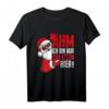 Ich Bin Nur Zum Essen Hier Lustiges Weihnachten T-Shirt - Perfektes Geschenk für Männer, Frauen, Kinder & Familien mit Humor