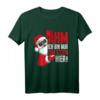 Ich Bin Nur Zum Essen Hier Lustiges Weihnachten T-Shirt - Perfektes Geschenk für Männer, Frauen, Kinder & Familien mit Humor