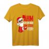 Ich Bin Nur Zum Essen Hier Lustiges Weihnachten T-Shirt - Perfektes Geschenk für Männer, Frauen, Kinder & Familien mit Humor