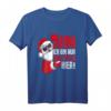Ich Bin Nur Zum Essen Hier Lustiges Weihnachten T-Shirt - Perfektes Geschenk für Männer, Frauen, Kinder & Familien mit Humor