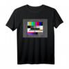 80er Jahre Kostüm T-Shirt - TV Testbild Sendepause für Mottopartys, Retro Disco Look & als Geschenk