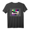 80er Jahre Kostüm T-Shirt - TV Testbild Sendepause für Mottopartys, Retro Disco Look & als Geschenk