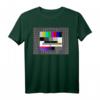 80er Jahre Kostüm T-Shirt - TV Testbild Sendepause für Mottopartys, Retro Disco Look & als Geschenk