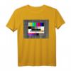 80er Jahre Kostüm T-Shirt - TV Testbild Sendepause für Mottopartys, Retro Disco Look & als Geschenk
