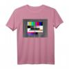80er Jahre Kostüm T-Shirt - TV Testbild Sendepause für Mottopartys, Retro Disco Look & als Geschenk