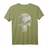 Marvel Punisher Skull Symbol Distressed T-Shirt - Offiziell lizenziertes Marvel Merchandise für Fans