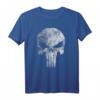 Marvel Punisher Skull Symbol Distressed T-Shirt - Offiziell lizenziertes Marvel Merchandise für Fans