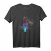 Neon Baum Goa Psy T-Shirt - Klassisch geschnitten, doppelt genähter Saum für Festival- und Psy-Party Fans
