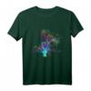 Neon Baum Goa Psy T-Shirt - Klassisch geschnitten, doppelt genähter Saum für Festival- und Psy-Party Fans