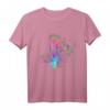 Neon Baum Goa Psy T-Shirt - Klassisch geschnitten, doppelt genähter Saum für Festival- und Psy-Party Fans
