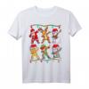 Weihnachtliches Kinder T-Shirt mit Santa, Elf, Rentier & Schneemann - Lustiges Xmas Kurzarm Shirt für Jungs, Mädchen & Familie