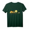 Gitarre Natur Mond Retro Style Gitarrist T-Shirt – Vintage Geschenkidee für Musiker und Gitarristen