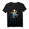 HapPanda Homer and Snowball Holiday Langarmshirt - Lustiges Simpsons T-Shirt für Fans und Feiertage