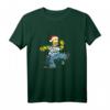 HapPanda Homer and Snowball Holiday Langarmshirt - Lustiges Simpsons T-Shirt für Fans und Feiertage