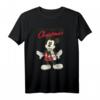 HapPanda Mickey Mouse Vintage Christmas T-Shirt - Official Disney Merchandise für Männer, Frauen, Jungen & Mädchen