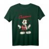 HapPanda Mickey Mouse Vintage Christmas T-Shirt - Official Disney Merchandise für Männer, Frauen, Jungen & Mädchen