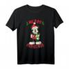 HapPanda Mickey Mouse Vintage Christmas Holiday T-Shirt – Festliches Disney-Merchandise für Männer, Frauen, Jungen und Mädchen