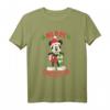 HapPanda Mickey Mouse Vintage Christmas Holiday T-Shirt – Festliches Disney-Merchandise für Männer, Frauen, Jungen und Mädchen
