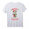 HapPanda Mickey Mouse Vintage Christmas Holiday T-Shirt – Festliches Disney-Merchandise für Männer, Frauen, Jungen und Mädchen