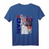 Coole New York City Freiheitsstatue & USA Flagge T-Shirt – Perfekt als Souvenir, Geschenk & Urban Fashion