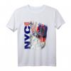 Coole New York City Freiheitsstatue & USA Flagge T-Shirt – Perfekt als Souvenir, Geschenk & Urban Fashion