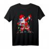 Dabbing Weihnachtsmann Jungen Weihnachts-T-Shirt - Lustiges Weihnachtsoutfit für Kinder & Familie, Partnerlook Weihnachts Shirt