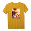 HapPanda Minion T-Shirt mit Pool-Floatie Sunset Grafik - Offiziell lizenziert für Sommer, Poolpartys & Geburtstagsfeiern