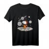 HapPanda Snoopy Planets And Starfield T-Shirt - Offizielles Lizenzprodukt für Jubiläum & Geburtstag