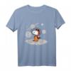HapPanda Snoopy Planets And Starfield T-Shirt - Offizielles Lizenzprodukt für Jubiläum & Geburtstag