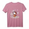 HapPanda Snoopy Planets And Starfield T-Shirt - Offizielles Lizenzprodukt für Jubiläum & Geburtstag