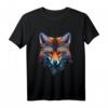 Fuchs Blaue Augen Tier Fuchs T-Shirt – Perfektes Geschenk für Tierliebhaber und Tierfreunde