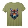 Fuchs Blaue Augen Tier Fuchs T-Shirt – Perfektes Geschenk für Tierliebhaber und Tierfreunde
