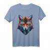 Fuchs Blaue Augen Tier Fuchs T-Shirt – Perfektes Geschenk für Tierliebhaber und Tierfreunde